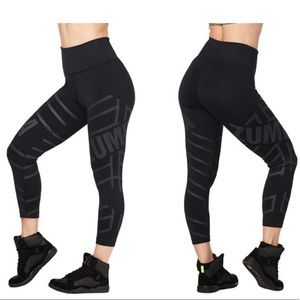 All That Glitters Is Zumba High Waisted Crop